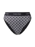Calvin Klein Swimwear Bikini donji dio  crna / bijela