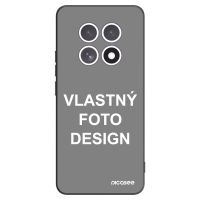 Silikónový čierny obal pre Xiaomi Redmi Note 15 - Vlastný fotka/motiv