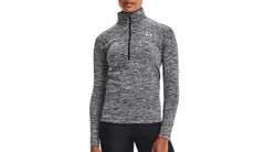 Under Armour W Tech Twist ½ Zip Grey Dámske - Mikiny a mikiny s kapucou Under Armour - Sivá - 1320128-001-XS - Size: XS