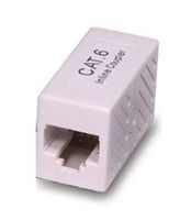 OXnet Prepojovacia spojka Cat6 UTP - 2x female 8p8c, biela