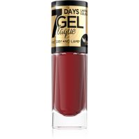 Eveline Cosmetics 7 Days Gel Laque Nail Enamel gel lak za nohte brez uporabe UV/LED lučke odtenek 55 8 ml