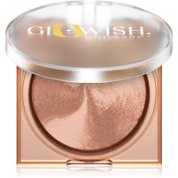 Huda Beauty Glo Wish Soft Radiance Mini kompakt bronz púder árnyalat 03 - Tan Light 3 g