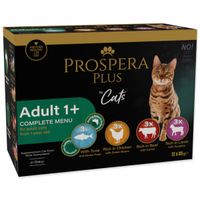 Kapsičky Prospera Plus Cat Adult 1+ Multipack 12x85g