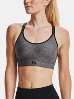 Under Armour Bra UA Infinity Mid Hthr Cover-GRY - Women