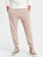 Ombre Clothing Carrot Jogginghose Beige