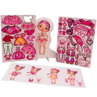 Canenco Panenky oblékací magnetické I am Pink