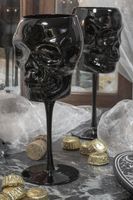 Gläser (2er-Set) KILLSTAR - Cranium Wine - Black