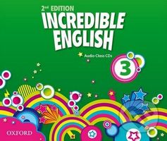 Incredible English 3: Audio Class CDs (Second Edition) - audiokniha z kategorie Jazykové učebnice a slovníky