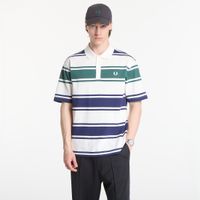 T-shirt Fred Perry Relaxed Striped Polo Shirt Beige M