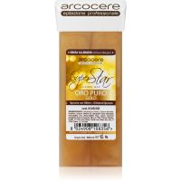 Arcocere Professional Wax Oro Puro Gold epilačný vosk s trblietkami náhradná náplň 100 ml