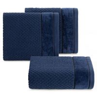 Eurofirany Unisex's Towel 427550 Navy Blue