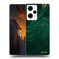Silikónový prehľadný obal pre Xiaomi Poco F5 - Green