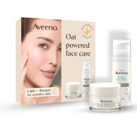 Aveeno Calm + Restore набір для догляду за шкірою для сухої та чутливої шкіри