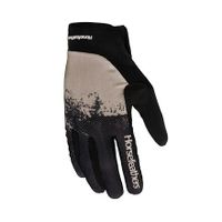 HORSEFEATHERS Cyklistické rukavice Digger - black/silver birch BLACK velikost M