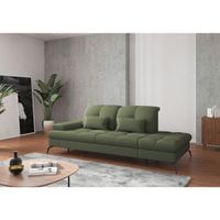 Sit & More LEŇOŠKA, textil, olivovozelená