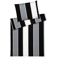 Joop! POSTEĽNÁ BIELIZEŇ, makosatén, čierna, 140/200 cm