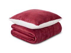 Dormeo sada warm hug červená 200x200 cm červená