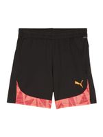 PUMA Sportske hlače  crvena / lubenica roza / crna