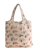 Cath Kidston Shopper torba 'Paddington Around The World'  ecru/prljavo bijela / plava / crvena / crna