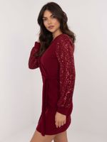 Dress-MI-SK-67634.99-burgundy