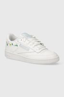 Reebok Classic sneakers din piele Club C 85 culoarea alb, 100202092