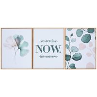 Monee UMELECKÁ TLAČ, krajina a príroda, text, kvety, 30/40 cm