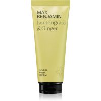 MAX Benjamin Lemongrass & Ginger крем для рук 75 мл