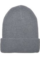 Recycled Waffle Knit Beanie Yarn Grey