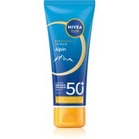 NIVEA SUN Alpin pleťový krém na opaľovanie proti chladu a vetru SPF 50+ 40 ml