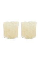 House Doctor Dekoračný svietnik House Doctor HDCurl 11,5 cm 2-pak