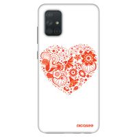 Fashion Case pre Samsung Galaxy A71 A715F - Veľké srdce