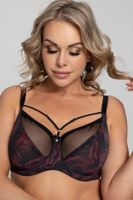 Nevyztužená podprsenka Biggi Rosa Černá 90G