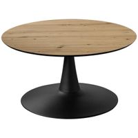 Boxxx KONFERENČNÝ STOLÍK, čierna, dub artisan, kov, kompozitné drevo, 80/80/42 cm