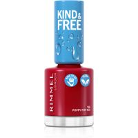 Rimmel Kind & Free Nagellack Farbton 156 Poppy Pop Red 8 ml