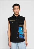 Men's sleeveless shirt Maiden Vintage FOTD black