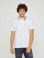 Tommy Hilfiger Sophisticated Tipping Polo majica bijela