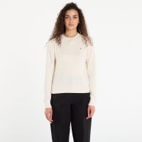 Πουλόβερ Tommy Hilfiger Co Cable Fine Gg C-Nk Ls Sweater Heather Ivory Petal XS