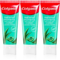 Colgate Natural Extracts Aloe Vera biljna pasta za zube 3x75 ml