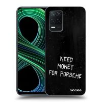Silikónový čierny obal pre Realme 8 5G - Black Fuel