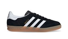 adidas Gazelle Indoor Pánske - Tenisky adidas Originals - Čierna - JI2060-5 - Size: 5