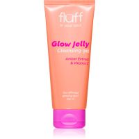 Fluff Glow Jelly čistilni gel za obraz z vitaminom C 100 ml