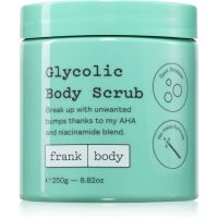 Frank Body Glycolic piling za telo z AHA 250 g