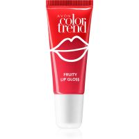 Avon ColorTrend Fruity Lips aromatisiertes Lipgloss Farbton Strawberry 10 ml