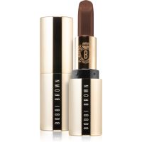 Bobbi Brown Luxe Lipstick razkošna šminka z vlažilnim učinkom odtenek Brownstone 3,8 g