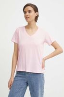Pepe Jeans Bavlnené tričko Pepe Jeans LORETTE V NECK
