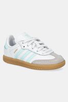 adidas Originals sneakers din piele SAMBA OG culoarea turcoaz, JP5489