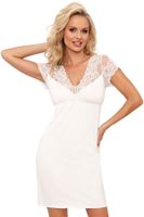 Noční košilka Donna Ivana - luxusní střih Ecru 44