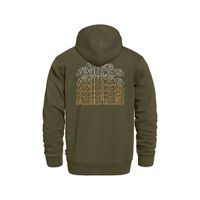 HORSEFEATHERS Mikina Rollin - burnt olive GREEN velikost XXL