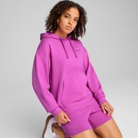 Puma ESS ELEVATED Bequemer Hoodie Damen | Mit Plain | Wild Berry | Größe: 3XL