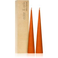 ester & erik cone candles mild orange (no. 16) dekorativní svíčka 2x25 cm